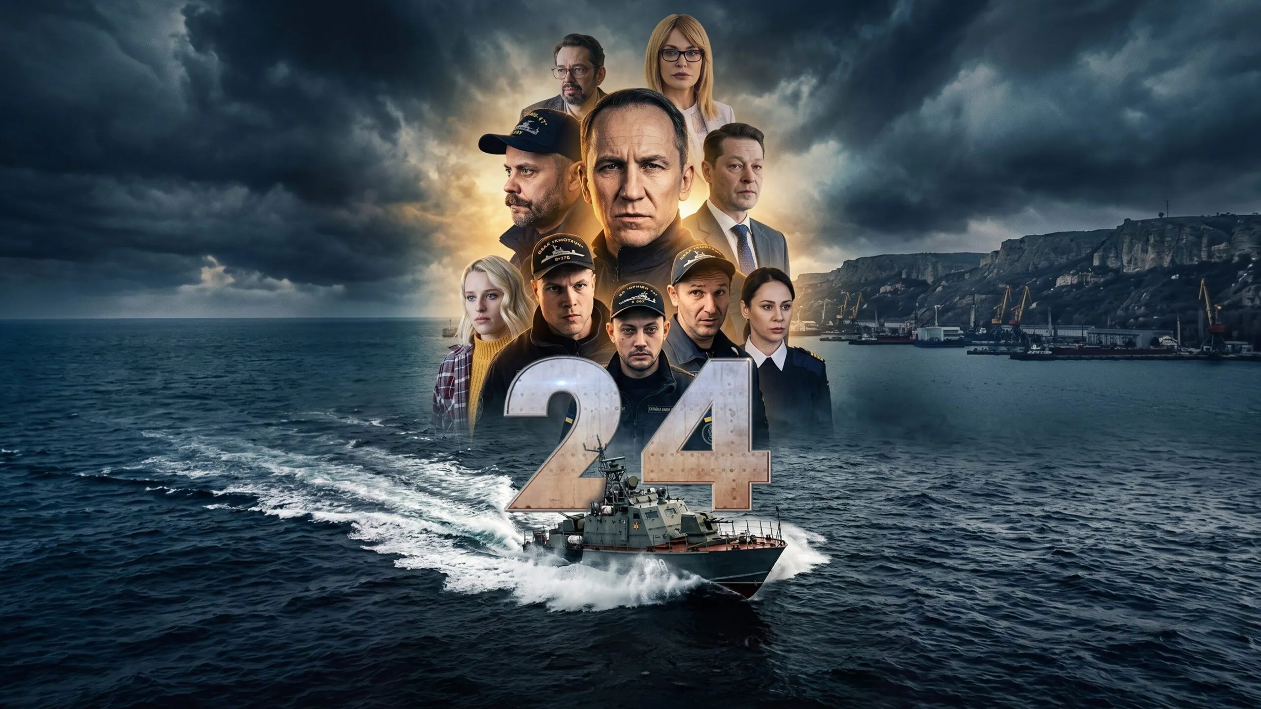 Історія мужності 24 українських моряків, що облетіла світ: у День Незалежності України ICTV2 покаже прем’єру воєнного екшену «24»